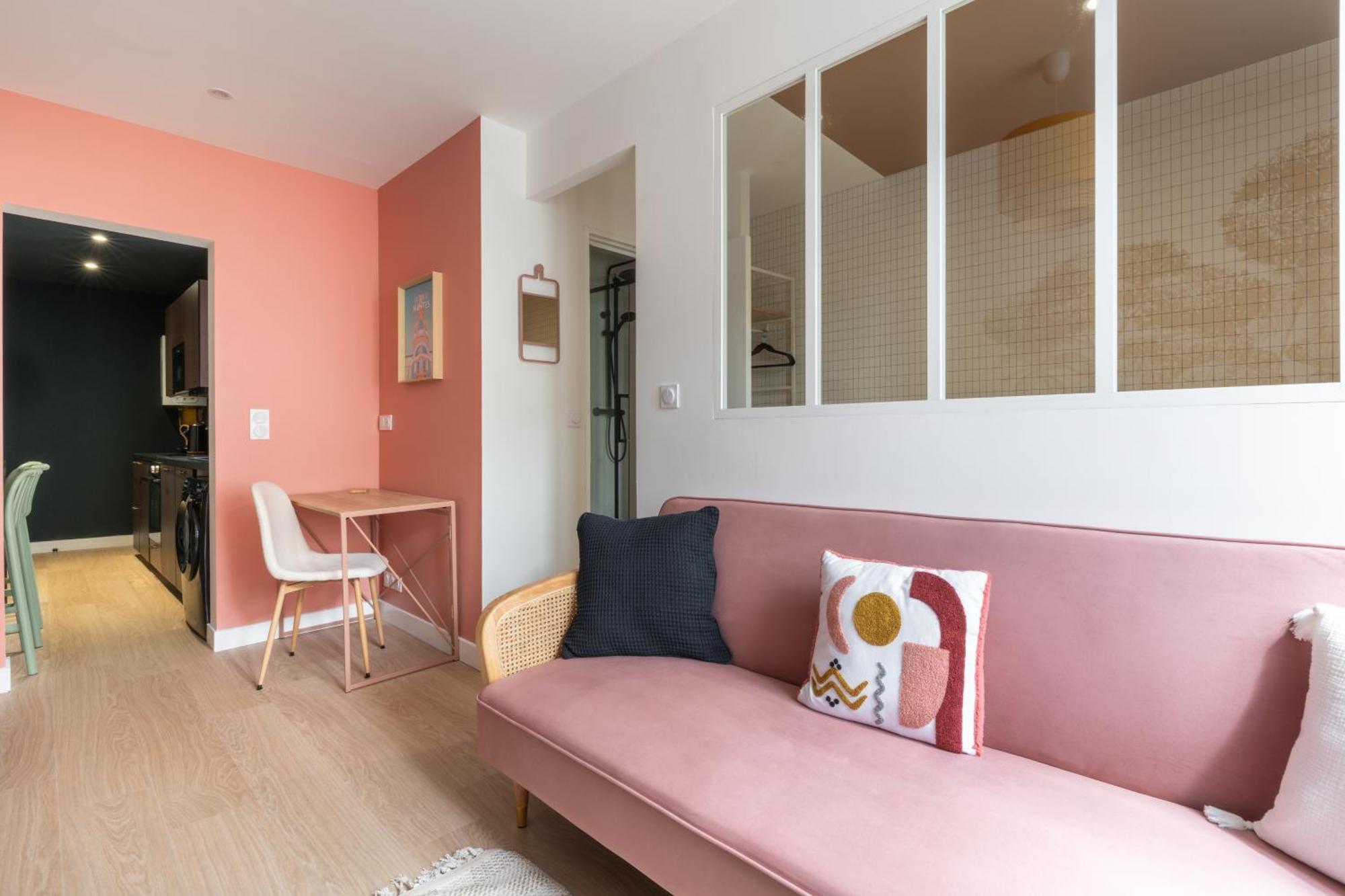 Appartement Elegant Proche Tramway & Centre-Ville Nantes Luaran gambar